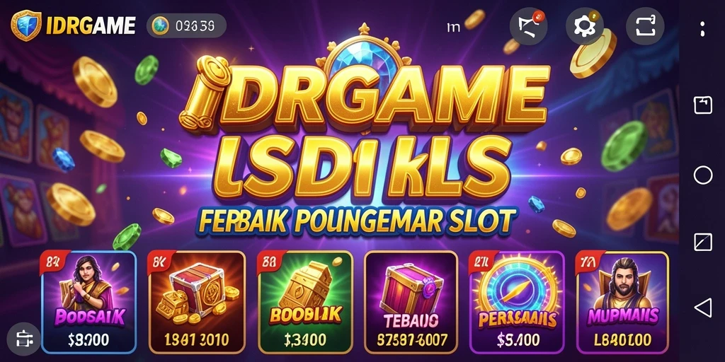 Tangkapan layar IDRGAME menunjukkan permainan Slot yang seru dan interaktif.